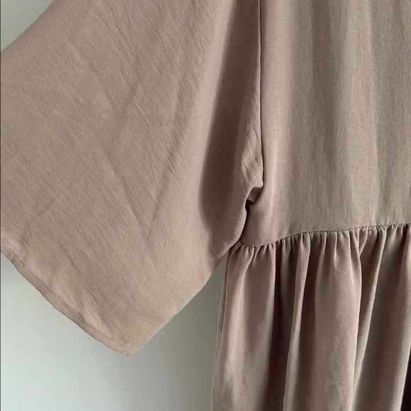 ASOS design tan backless beachy dress - Picture 4 of 6